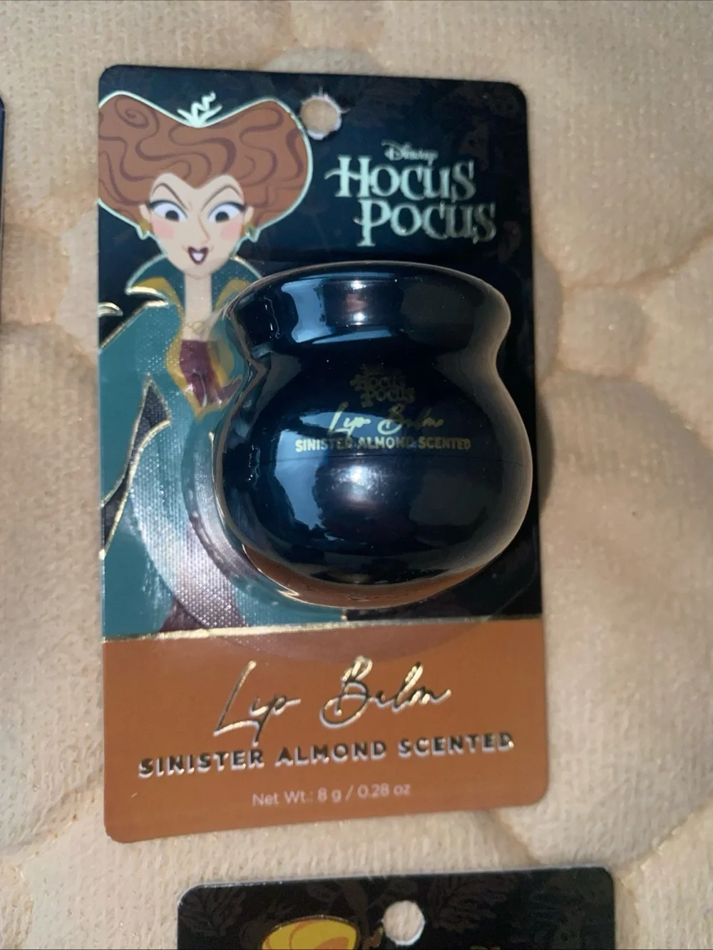 Disney Hocus Pocus Halloween Lip Balm Set Of 4 Cherry Strawberry Vanilla Almond